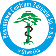 Logo Powiatowego Centrum Zdrowia sp. z o.o. w restrukturyzacji w Otwocku